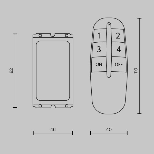 Пульт для управления освещением Technical MRC004B — изображение 4
