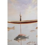 Картина в раме Cloud Fisherman Boat 60x120 см — изображение 3
