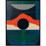 Картина в раме Sunset 75x100 см