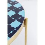 Стол приставной Priya Blue Ø50 — изображение 3