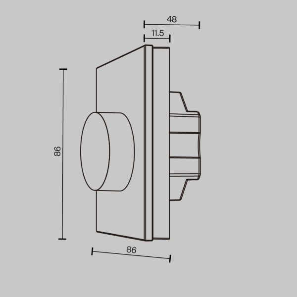 Роторная панель управления Lighting control 711024 — изображение 4
