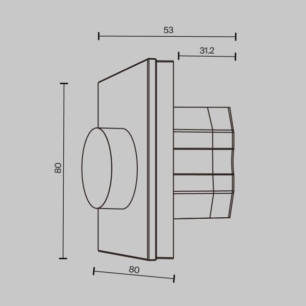 Роторная панель управления Lighting control 721033 — изображение 4