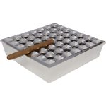 Пепельница Soho Square Silver 25x25 см — изображение 3