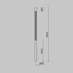 Садово-парковый светильник Outdoor O427FL-L30GF3K — изображение 3