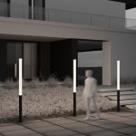 Садово-парковый светильник Outdoor O467FL-L100B3K — изображение 2