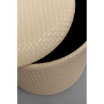 Пуф Venezia Storage Beige Ø40 см — изображение 2