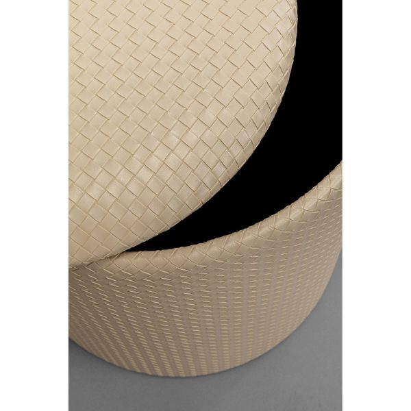 Пуф Venezia Storage Beige Ø40 см — изображение 2