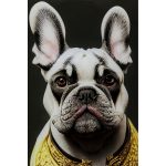 Картина стеклянная Noble Dog 40x60 см — изображение 3