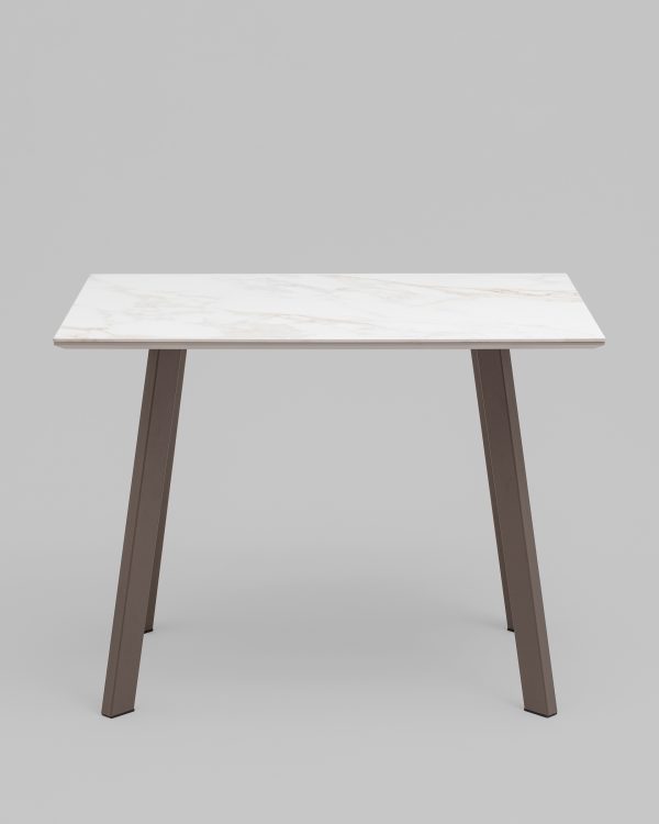 Стол Райли нераскладной 100*70*75 см столешница МДФ керамика Carla Larkin глянец — изображение 3