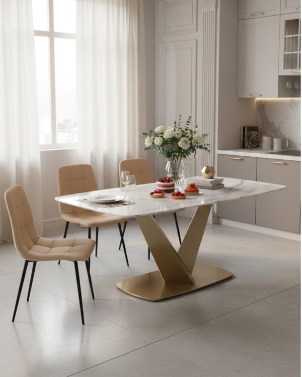 Стул Одди NEW экокожа капучино — изображение 3