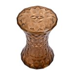 Стул-пуф Stone прозрачный янтарный — изображение 3