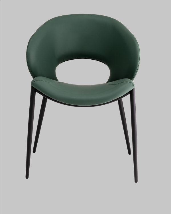 Стул Вивьен иск.кожа зеленый — изображение 3