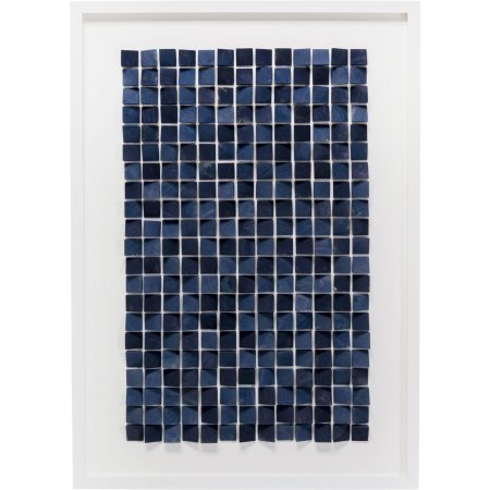 Картина в раме Origami Blue 74x104 см