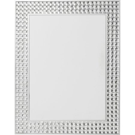 Зеркало настенное Cialda Silver 80x100 см
