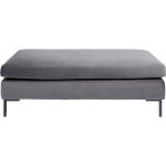 Пуф Gianni Velvet Grey Black