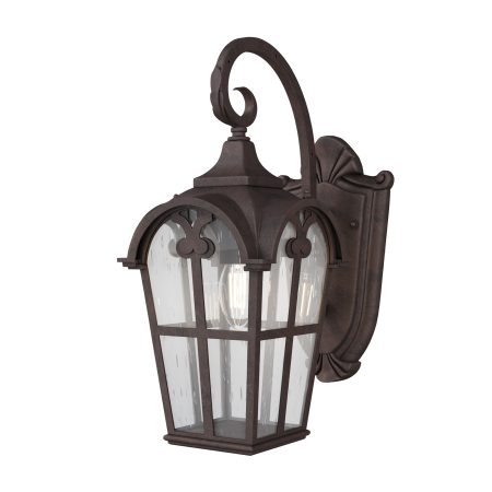 Уличный настенный светильник Outdoor O413WL-01BZ