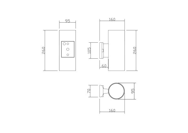 Настенный светильник (бра) Outdoor O419WL-02W — изображение 5