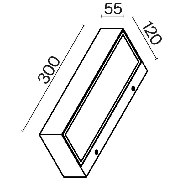 Настенный светильник (бра) Outdoor O428WL-L10GF3K — изображение 4