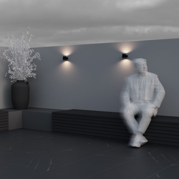 Настенный светильник (бра) Outdoor O490WL-L6B3K — изображение 3