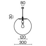 Подвесной светильник Outdoor O594PL-01W — изображение 3