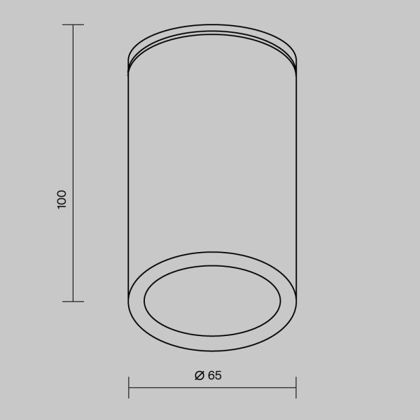 Потолочный светильник Outdoor O307CL-01B — изображение 4