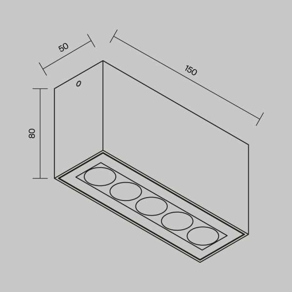 Потолочный светильник Outdoor O309CL-L10GF3K — изображение 3