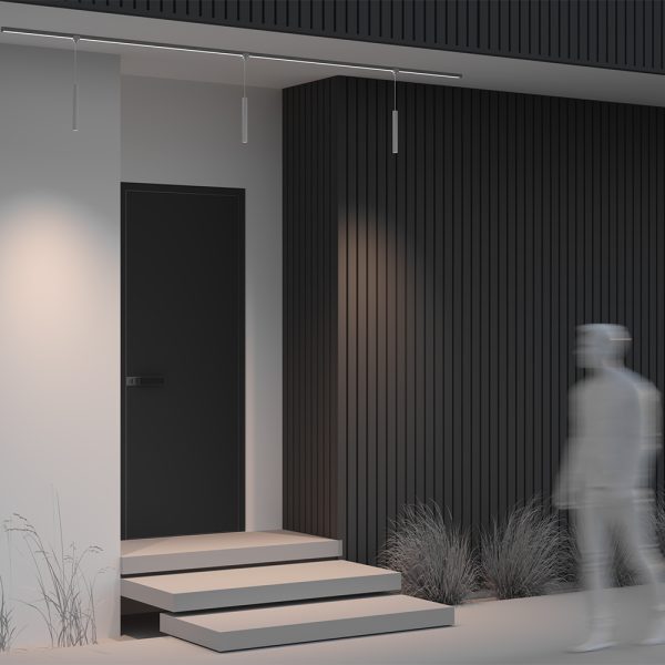 Уличный трековый светильник Outdoor O-TR01-1-P-8WW3K — изображение 4