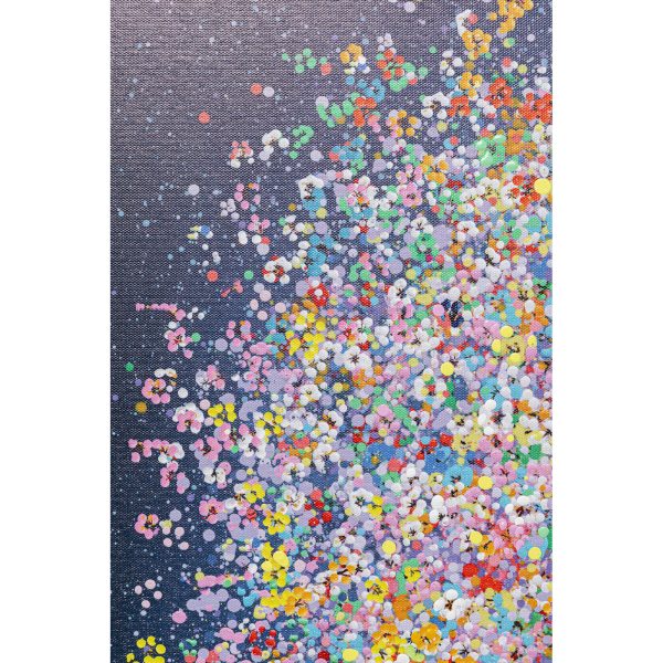 Картина на холсте Flying Elephant At Night 120x160 см — изображение 3