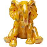 Фигура декоративная Elephant Dots Yellow 18 см