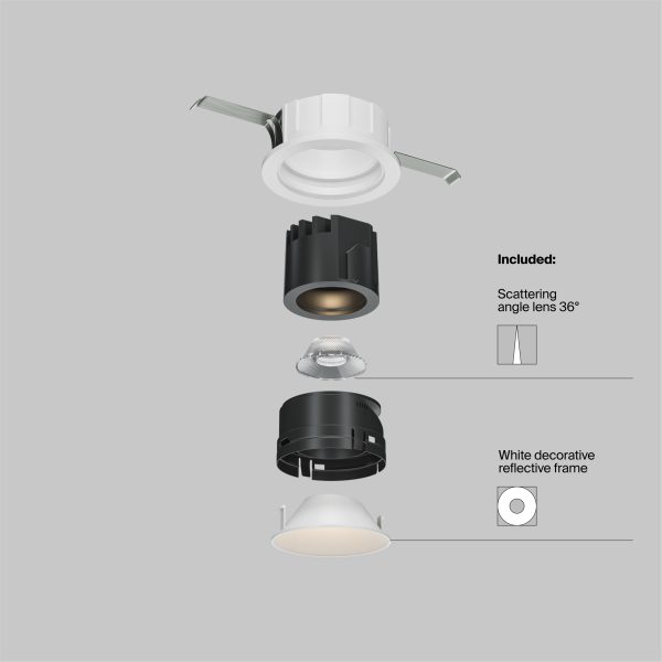 Встраиваемый светильник Technical DL057-7W3K-W — изображение 4