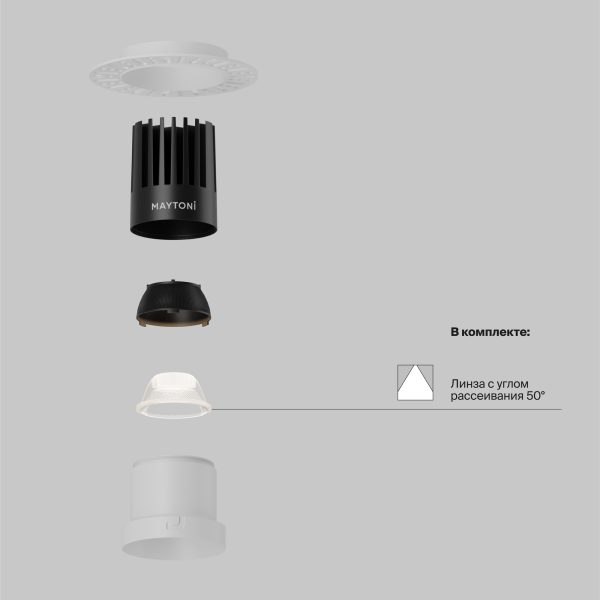 Встраиваемый светильник Technical DL122-15W-3K-TRS-W — изображение 2