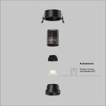 Встраиваемый светильник Technical DL123-10W-2.7K-B — изображение 2