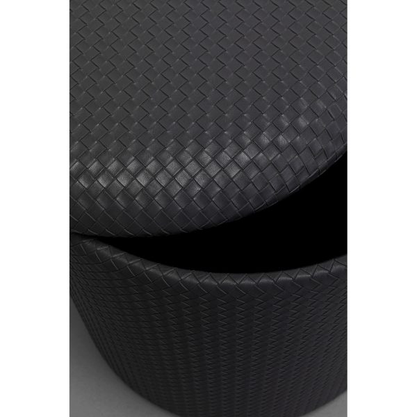 Пуф Venezia Storage Black Ø40 см — изображение 3