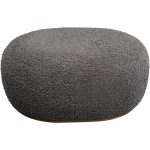 Скамья Pebble Boucle Grey 81 см