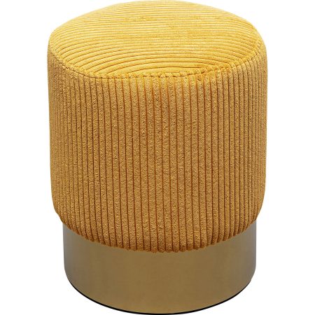 Пуф Cherry Yello Cord Brass Ø35 см