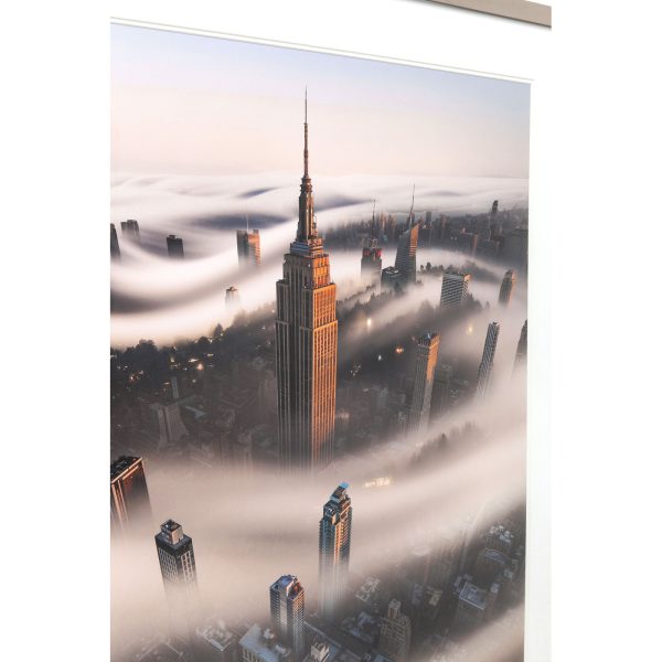 Картина в раме NY Storm 90x100 см — изображение 2