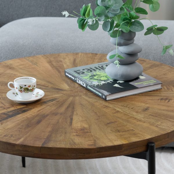 Журнальный столик из массива манго, ВАСУ — изображение 5