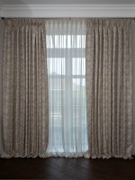 121GD-00020 Портьера Серпенте (Serpente) золотая 275*260 — изображение 2