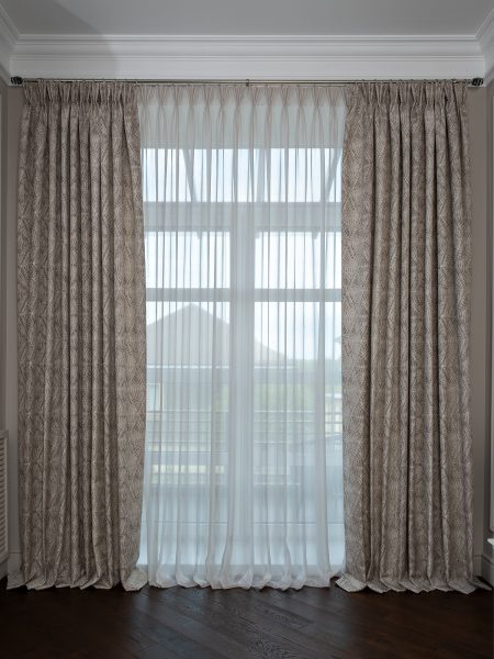 121GD-00020 Портьера Серпенте (Serpente) золотая 275*260