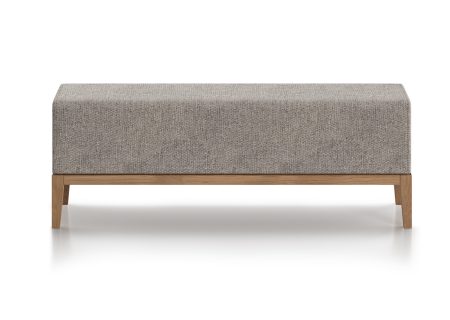 Банкетка Fjord 120 см (бежевый рогожка