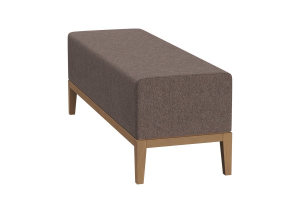 Банкетка Fjord 120 см (капучино твид, бук) — изображение 3