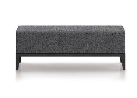 Банкетка Fjord 120 см (серый рогожка