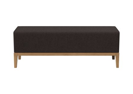 Банкетка Fjord 120 см (шоколад твид