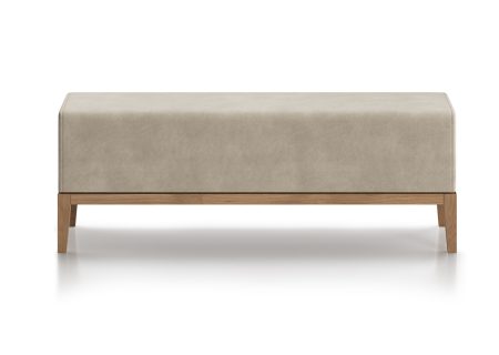 Банкетка Fjord 120 см (светло-бежевый FiberGuard