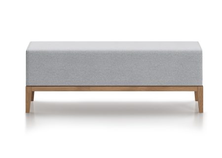 Банкетка Fjord 120 см (светло-серый Prime