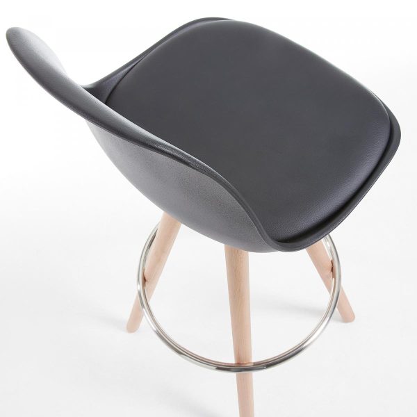 Барный стул Stag черный — изображение 4