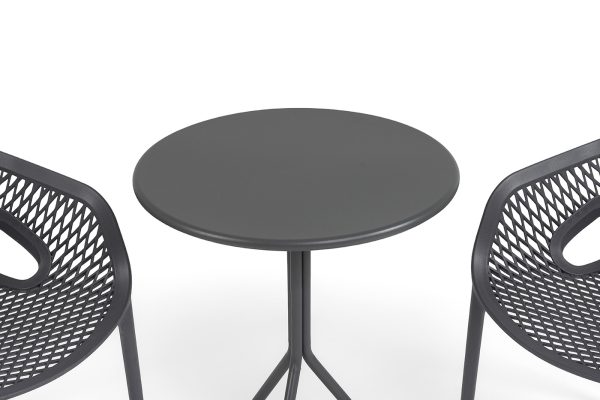 "Беллини" обеденная группа на 2 персоны, цвет темно-серый — изображение 3