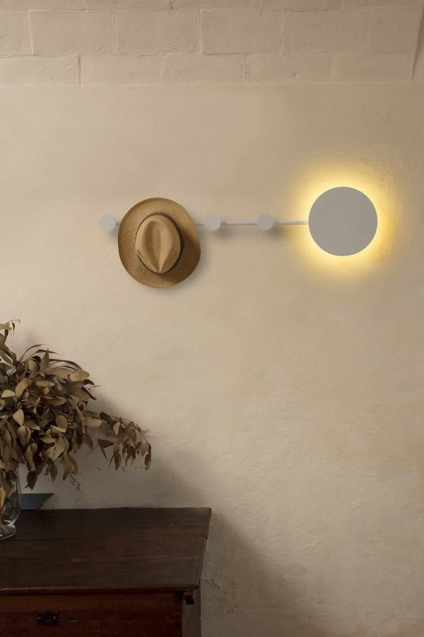 Бра с вешалкой Han белое — изображение 4