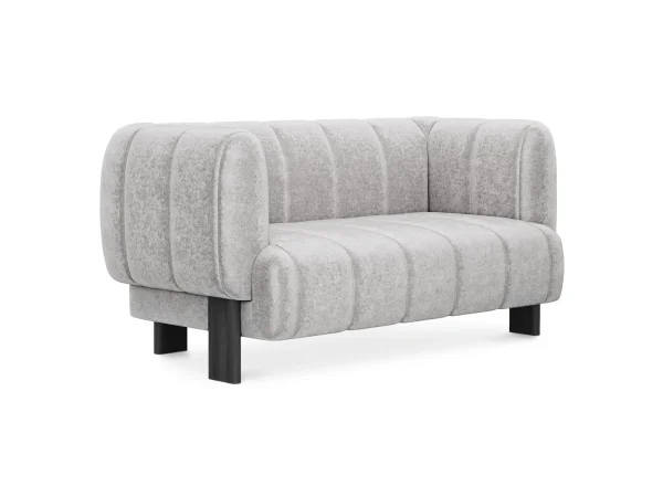 Диван Cassis 2х местный светло-серый — изображение 2
