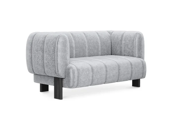 Диван Cassis 2х местный светло-серый — изображение 2
